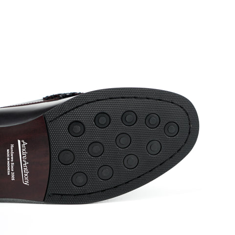 Denzel Burgundy Split Toe