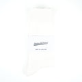 Cotton Ribbed Socks White